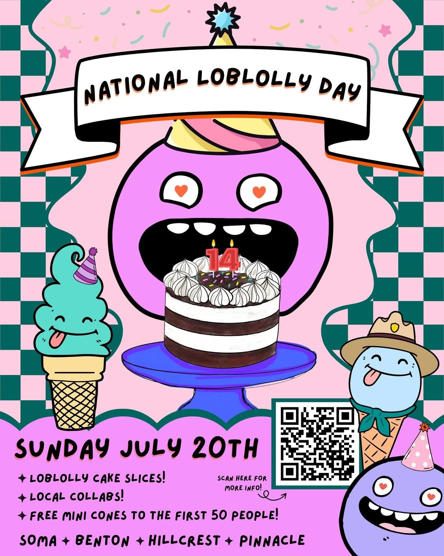National Loblolly Day (aka National Ice Cream Day) 🎉