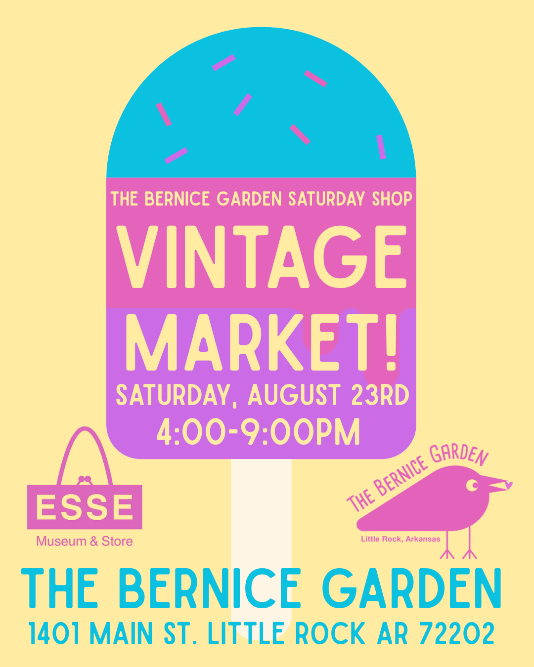 The Bernice Garden Saturday Shop Vintage Market