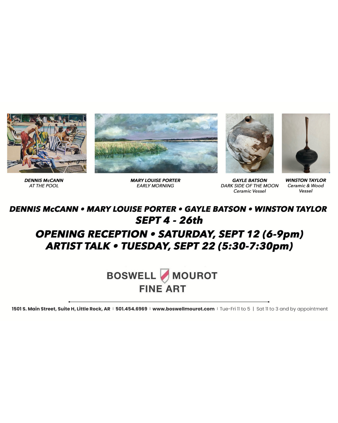 Artist Conversation - Boswell Mourot Fine Art
