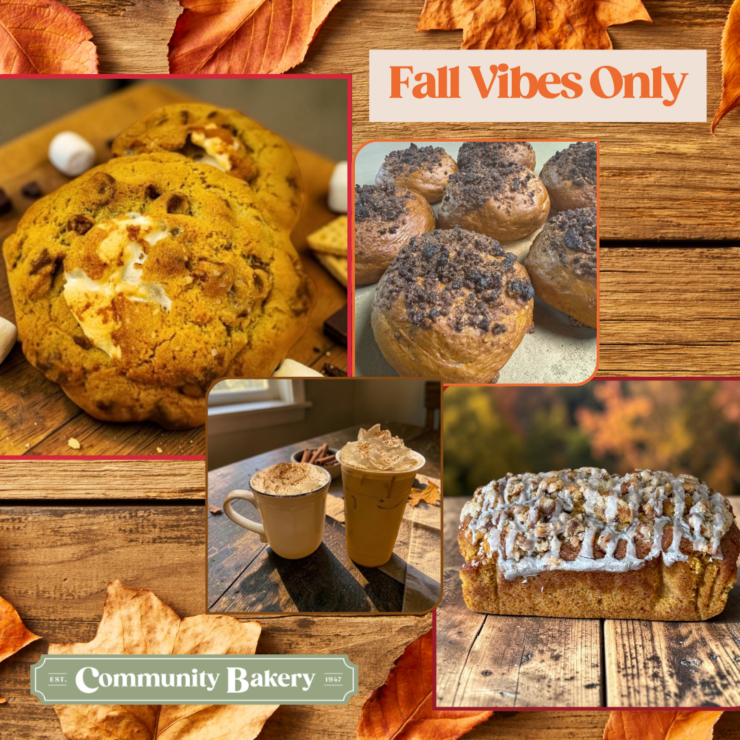 🍂✨ Fall Vibes Have Arrived at Community Bakery! ✨🍂⁠