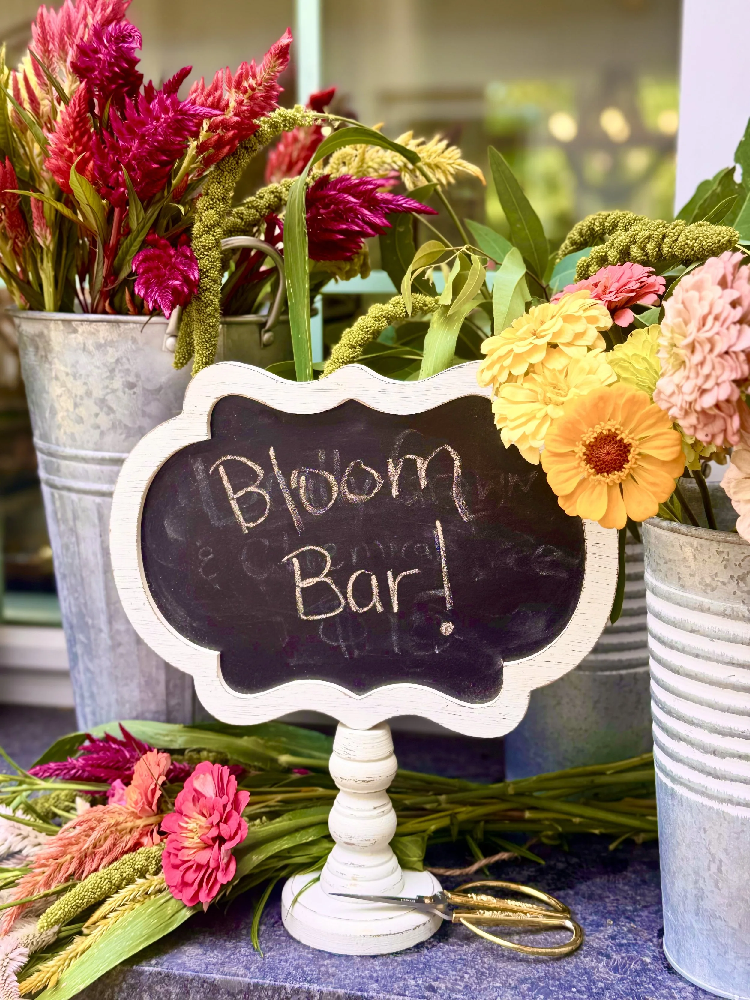 End of Summer Bloom Bar with Fox Trail Farms 💐