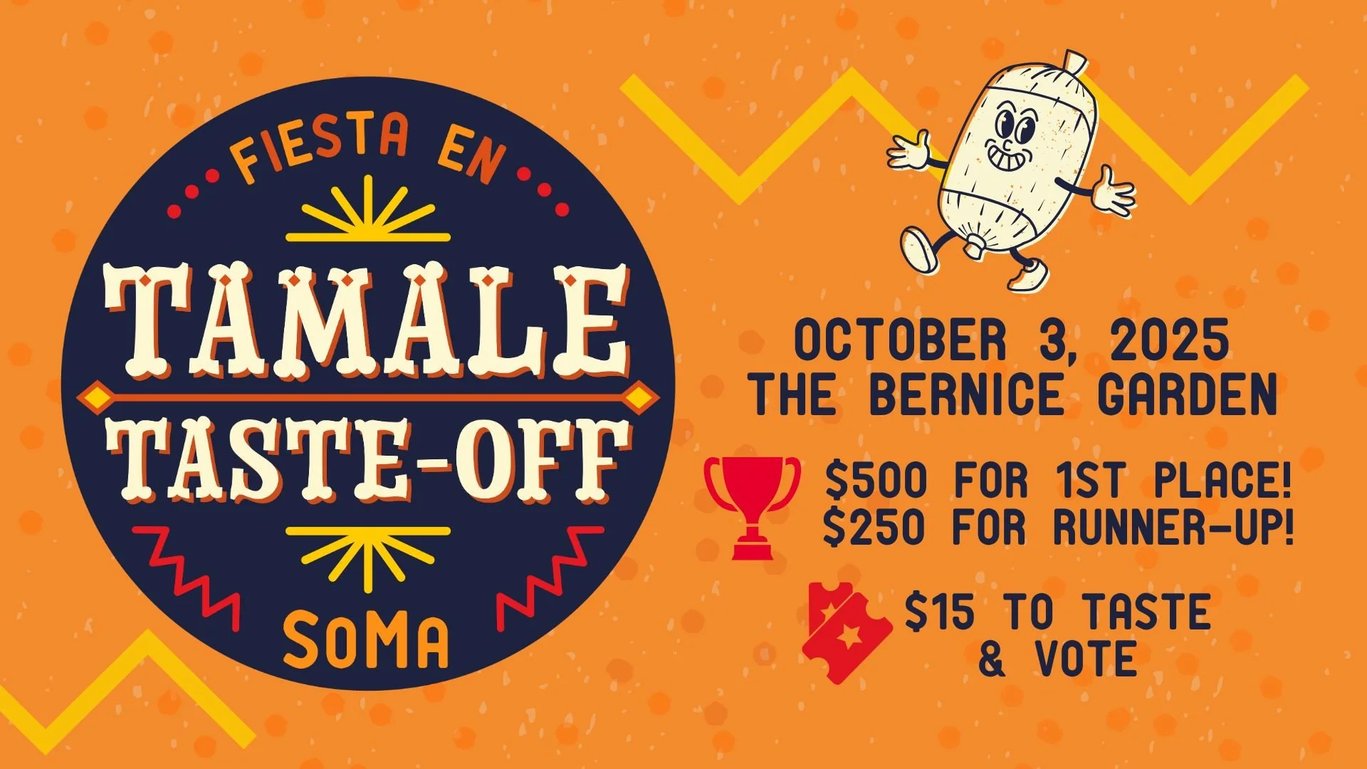 🌶️🎉 Fiesta en SoMa Tamale Taste-Off 🎉🌶️