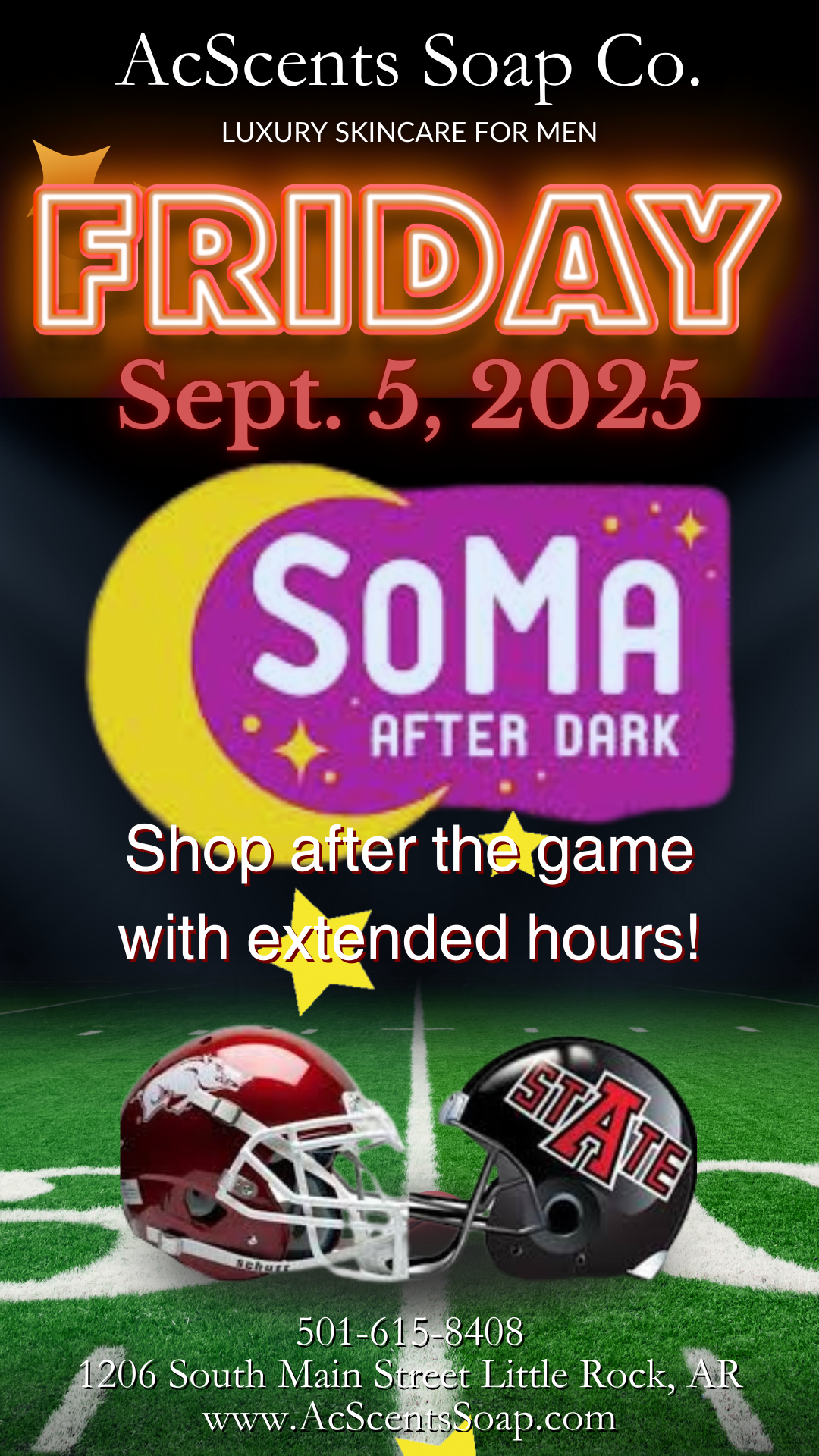 SoMa After Dark at AcScents Soap Co.