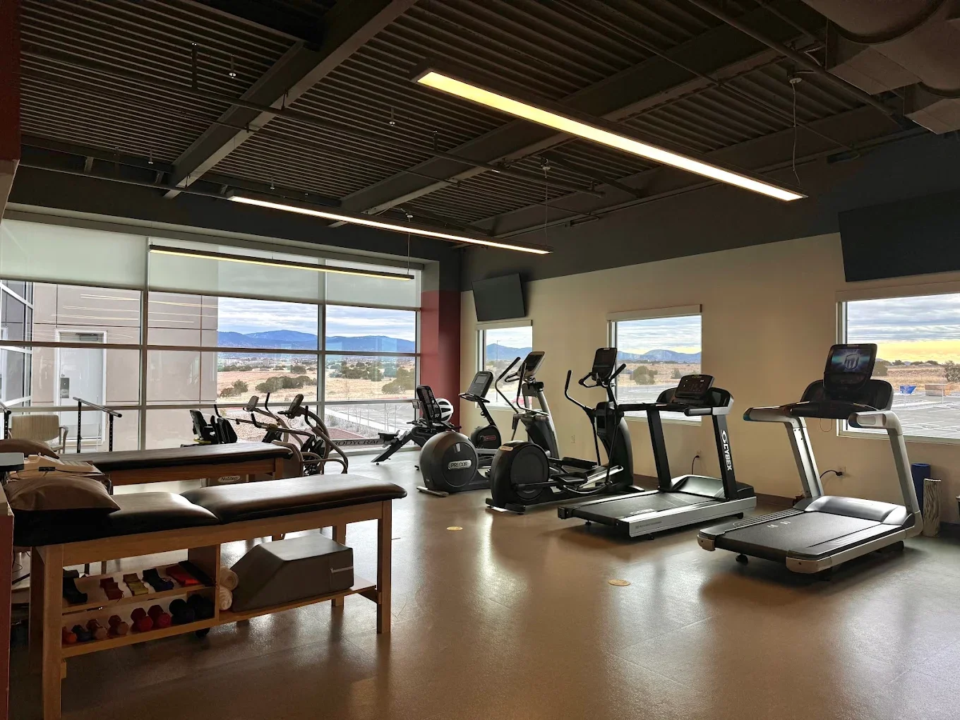 View of the gym