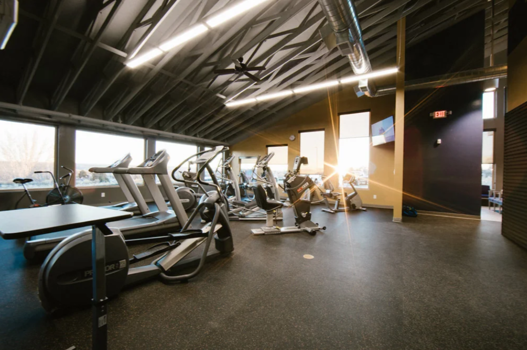 View of the gym