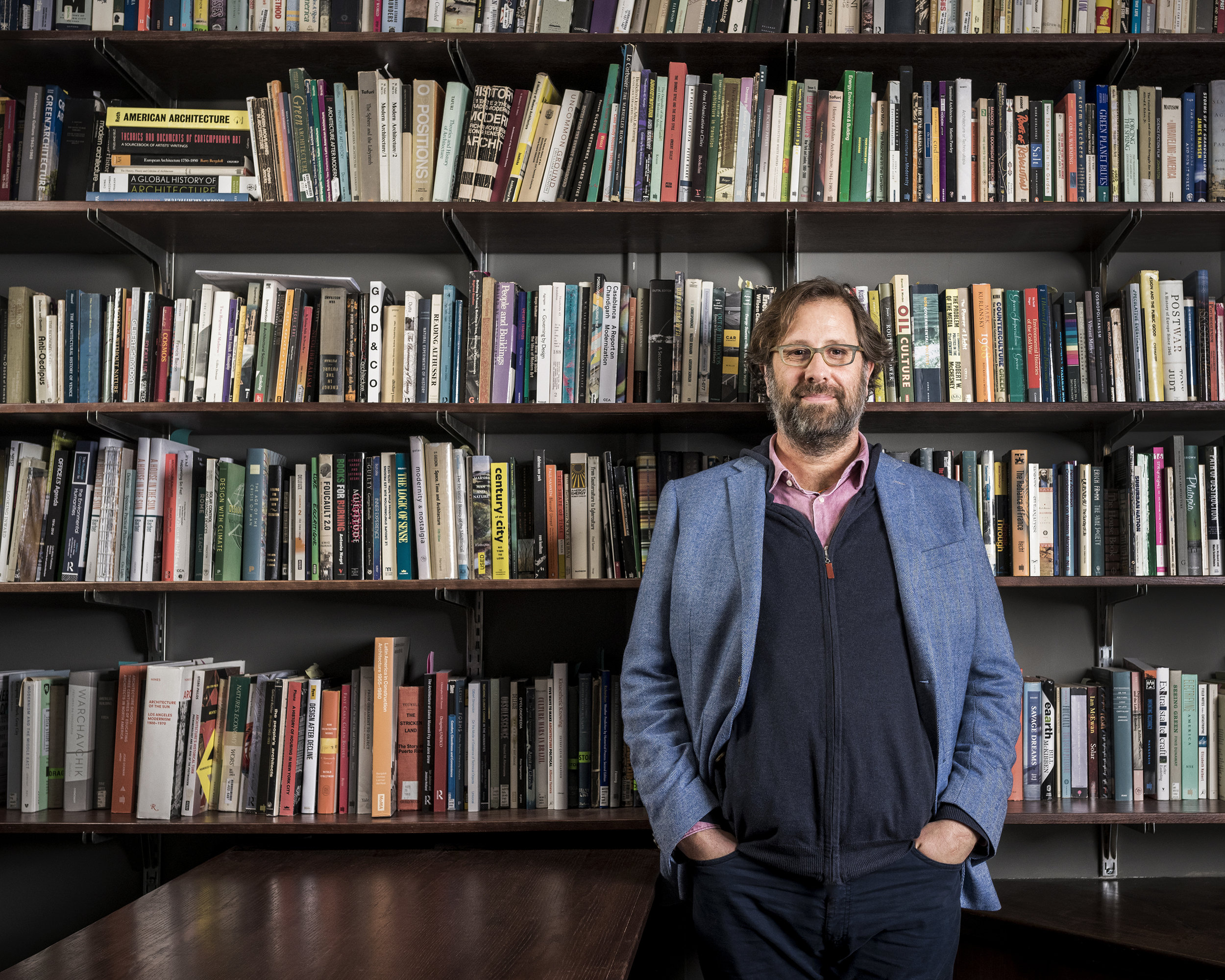 Daniel Barber in his office.