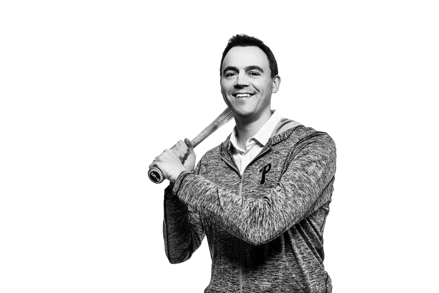  Portrait of Matt Klentak, General Manager of the Philadelphia Phillies baseball team for Philadelphia Magazine April 2019 