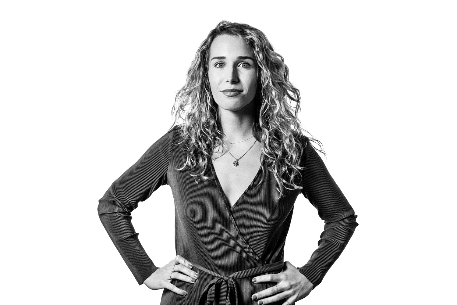 Studio Portrait of Lindsay Scannapieco, urbanist / developer in Philadelphia. Shot for the April 2019 issue of Philadelphia Magazine.