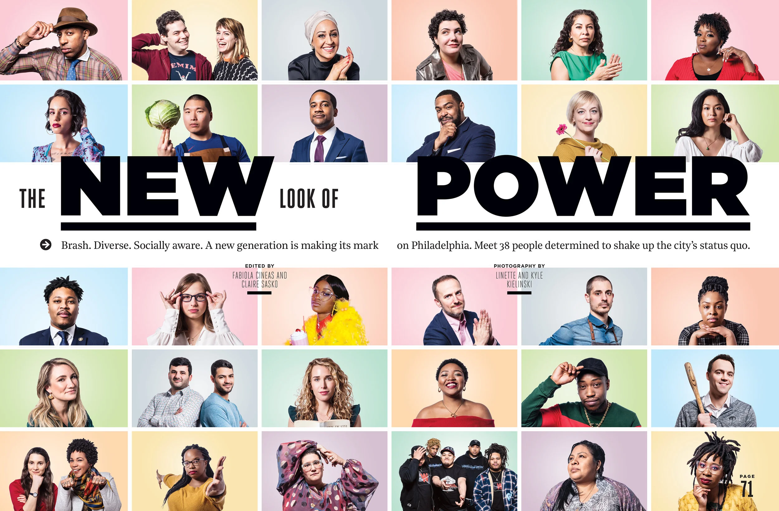 NEW POWER Photography for Philly Mag