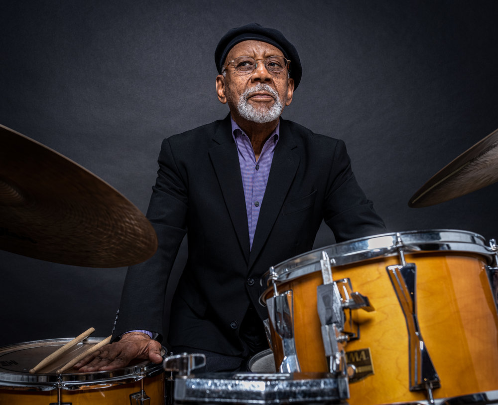  Portrait of drummer Alan Nelson for Philadelphia Jazz Project 