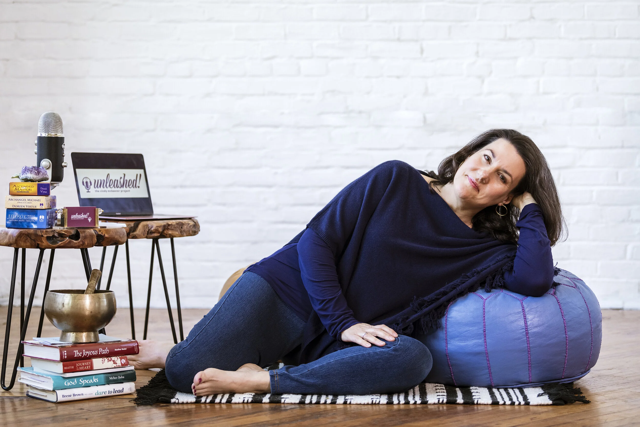  Cindy McKeever portrait studio and location shoot for her podcast and new business. Photos by Linette and Kyle Kielinski 