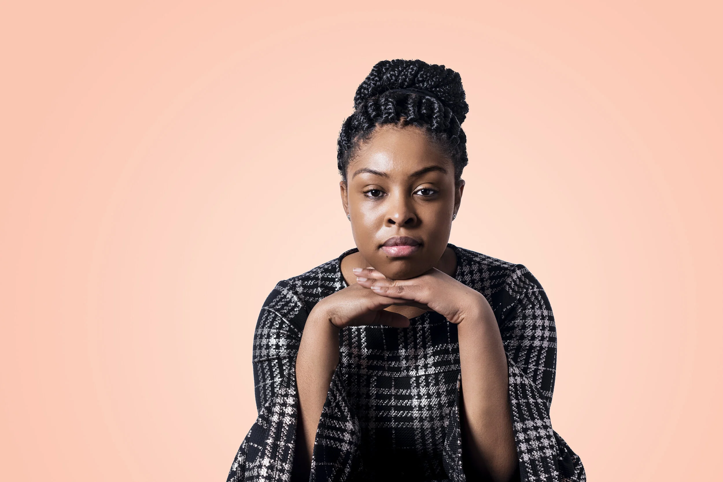  Studio Portrait of Lauren Footman, Gun Prevention Activist, for Philadelphia Magazine's April 2019 issue.  