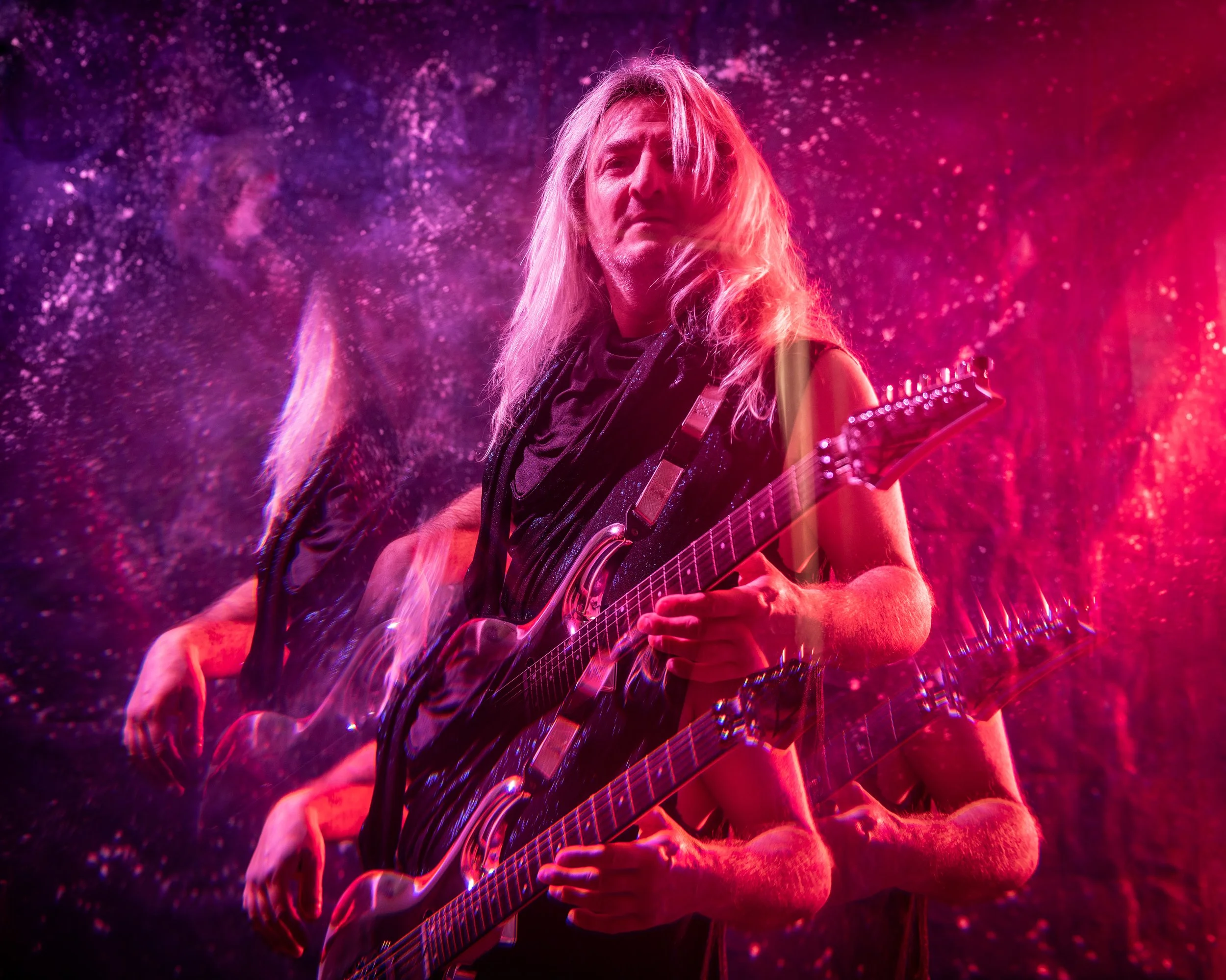 Hair Metal Inspired Portrait Session!