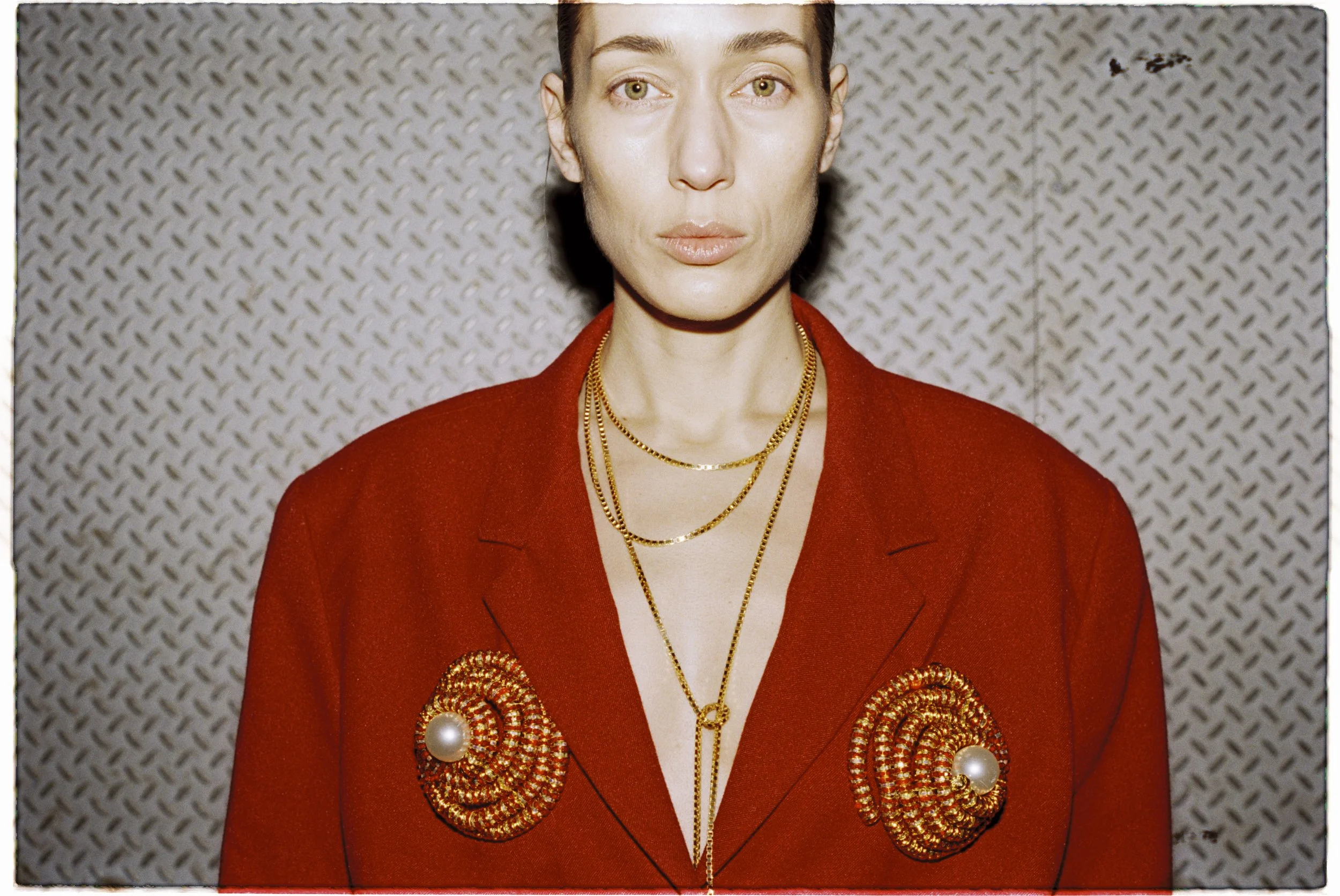 GOLD BOX CHAIN PEARL OCTOPUSS Y