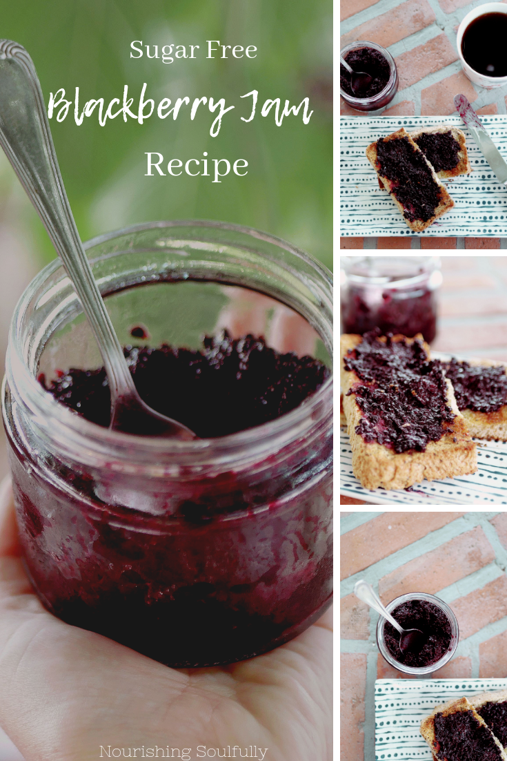 Blackberry Jam Recipe with No Added Sugar.