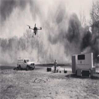 &quot;An interagency firefighting team aided by a fire drone conducted a highly successful prescribed burn in central Wisconsin on Department of Defense land, April 11. ...Traditionally, there are two main methods for prescribed burns, hand ignition 