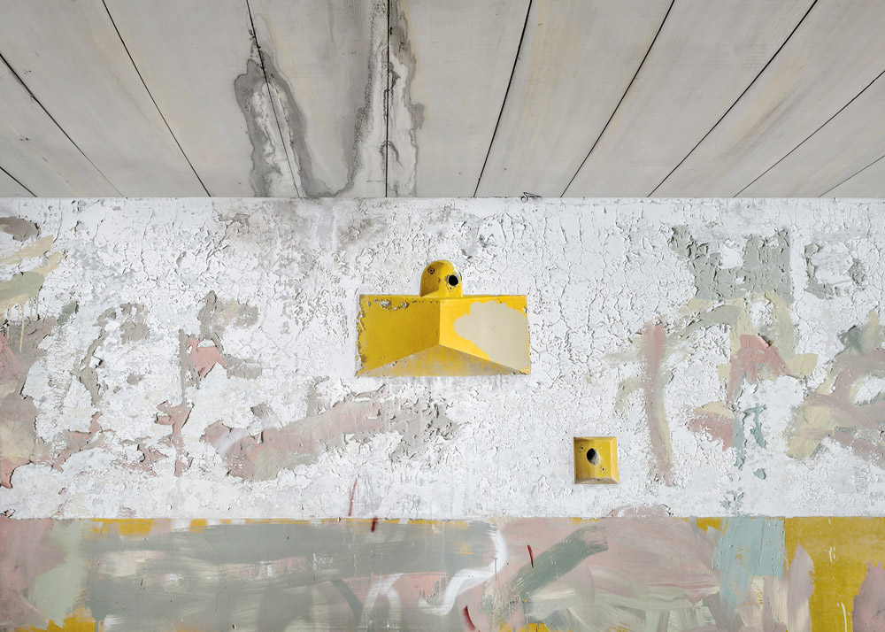 Wall Abstract #1, Fort Worden, WA, 2012 (c)