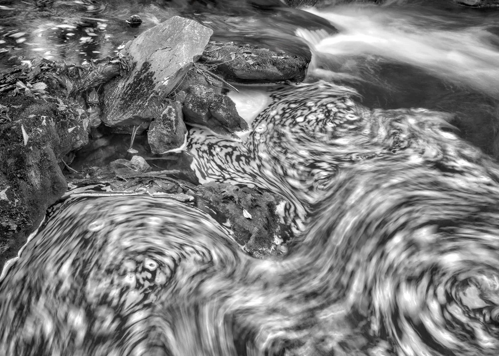 Cascade and Swirling Foam, Ricketts Glen, PA, 2013