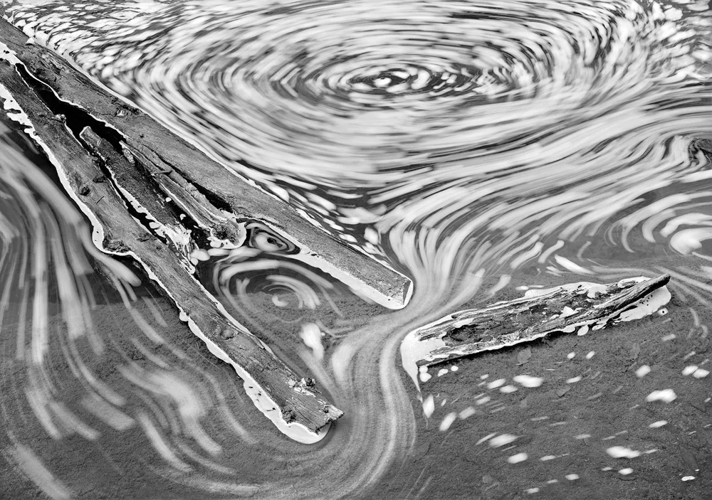 Floating Logs, Watkins Glen, NY, 1987