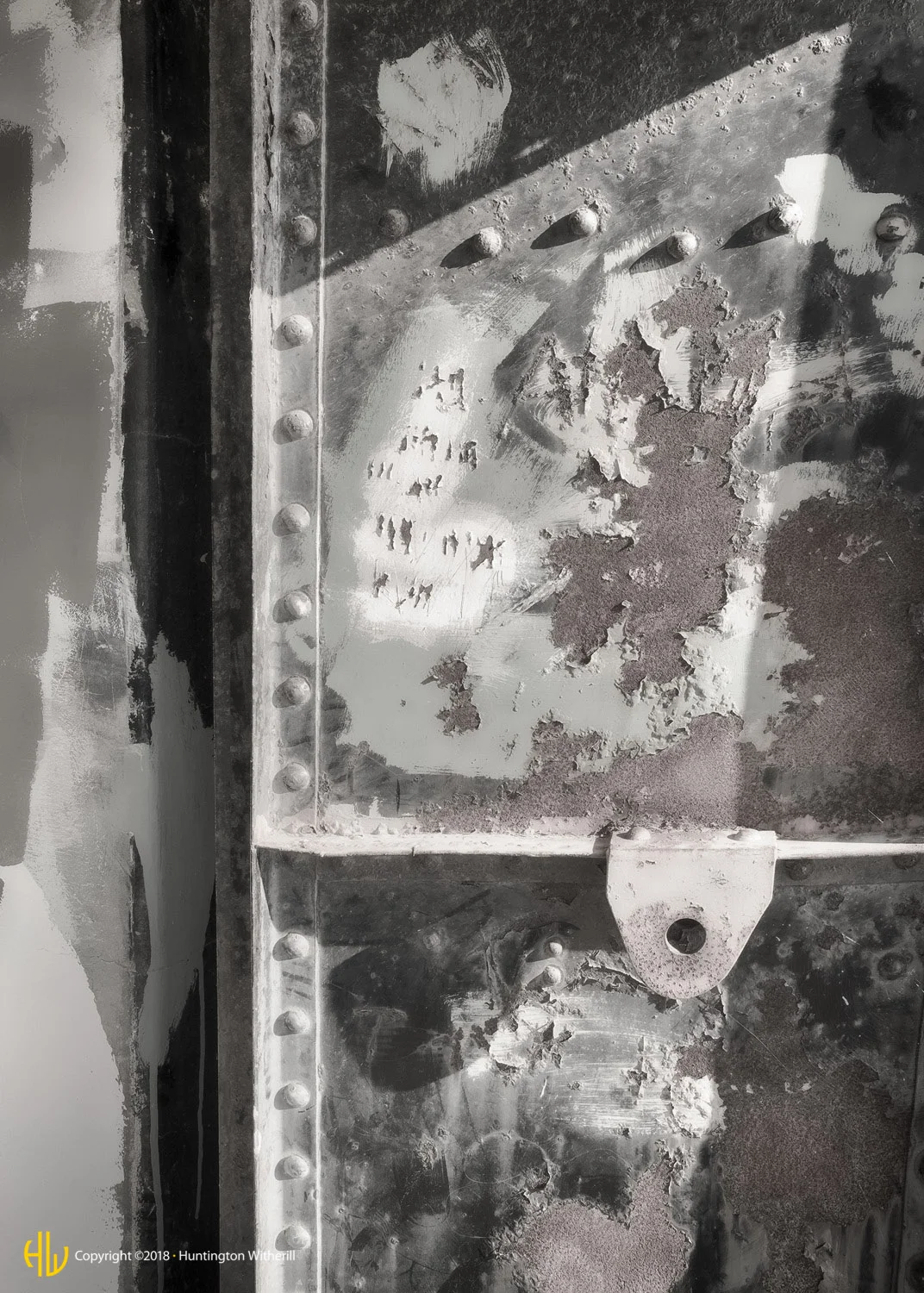 Steel Door, Fort Worden, 2017 (c)