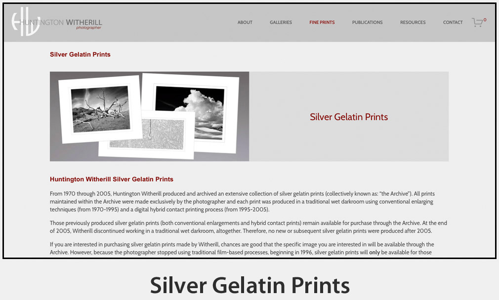 Silver Gelatin Prints
