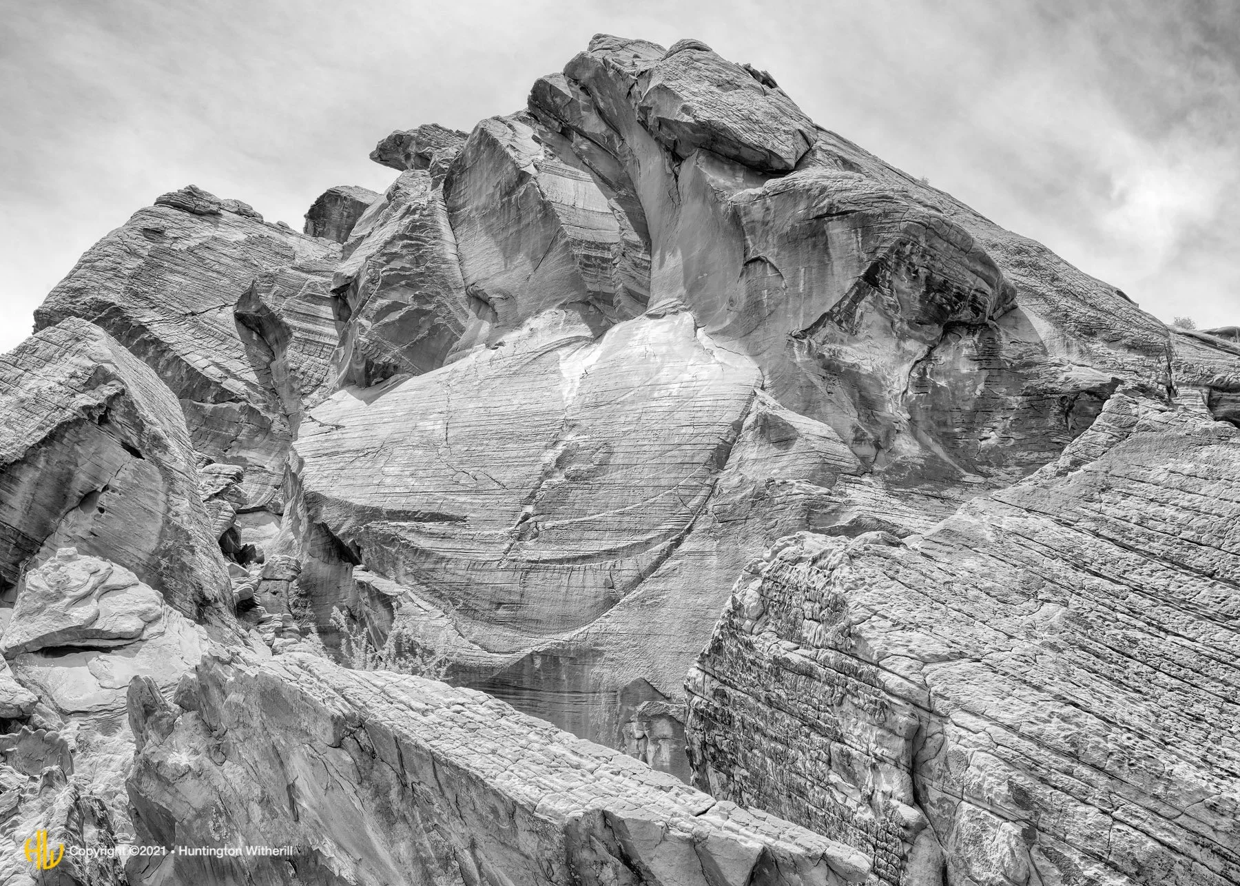 Rock Form, Lake Mead, NV, 2017