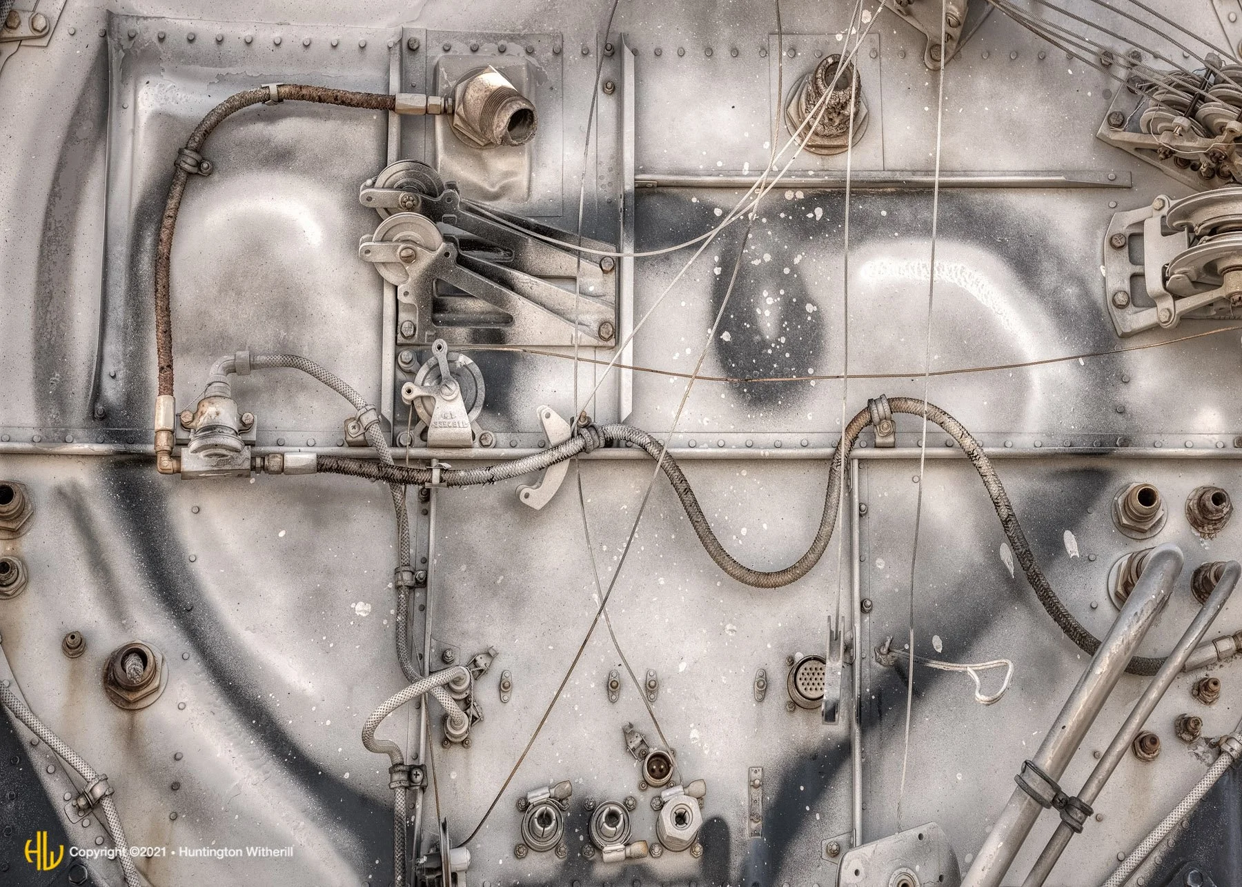 Engine Mount, Pima Air Museum, AZ, 2018 (c)