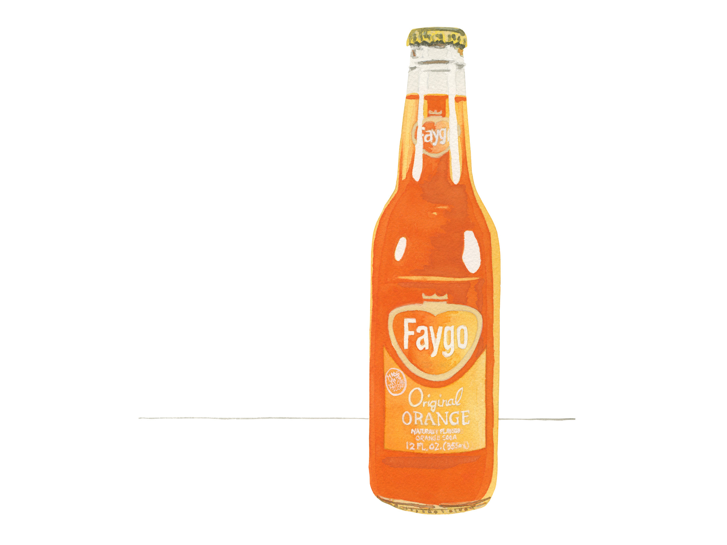Faygo Orange Pop
