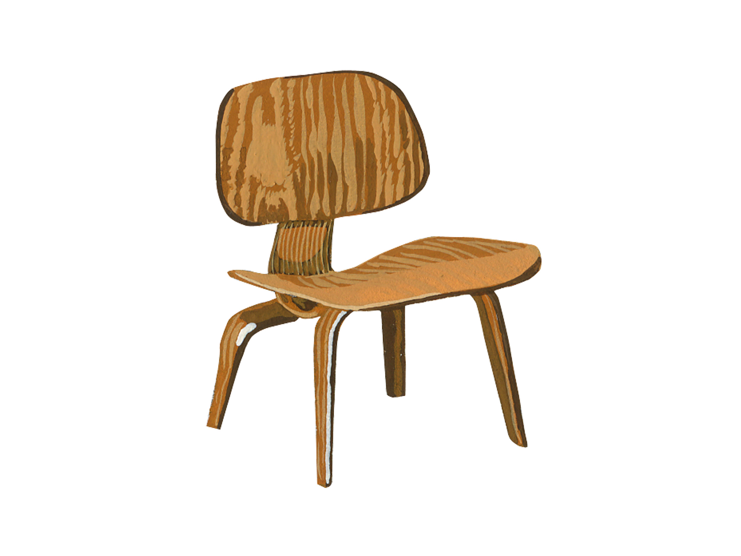 Molded Plywood | Mid-Century Chair Series
