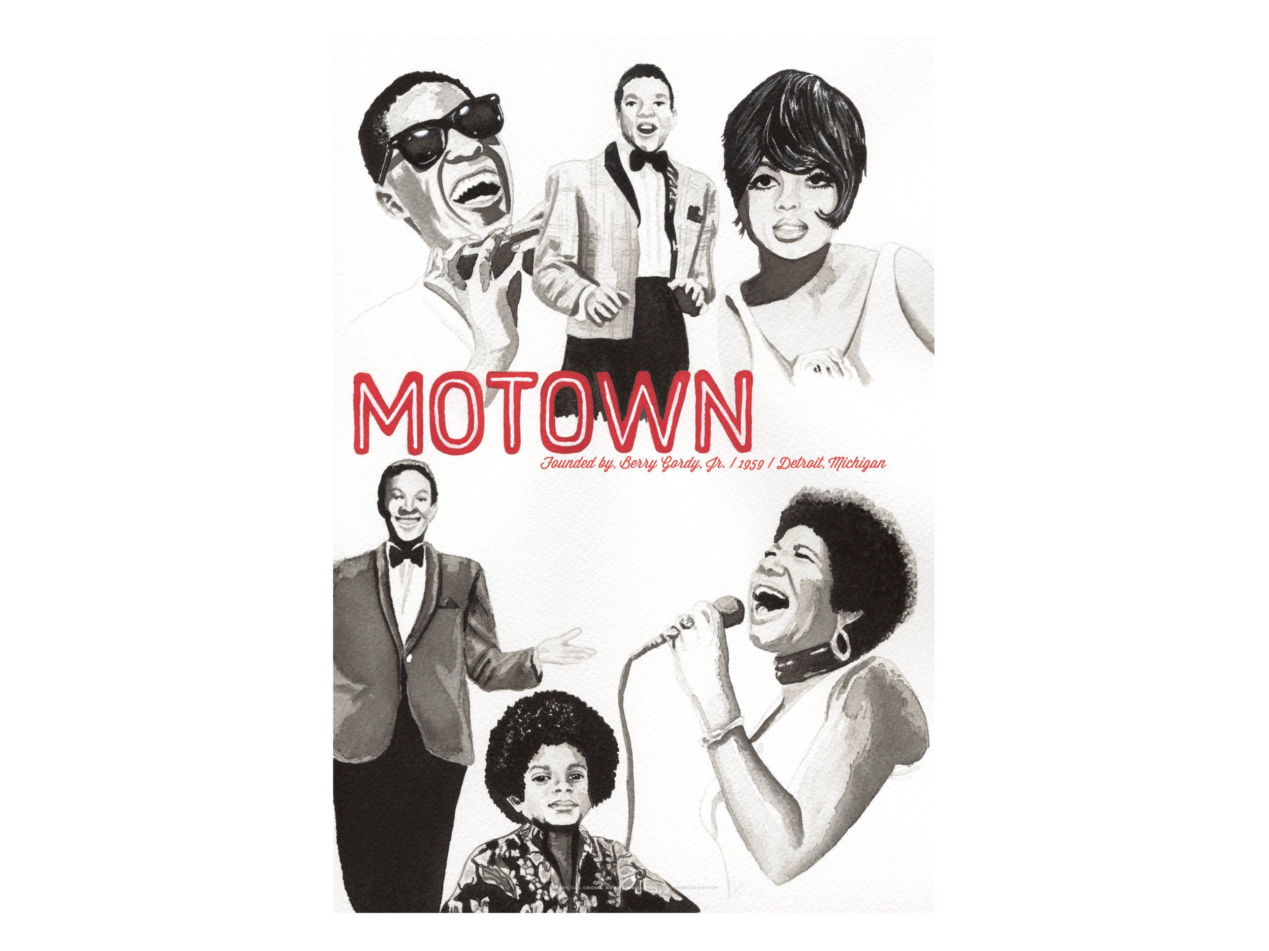 Motown Poster Design