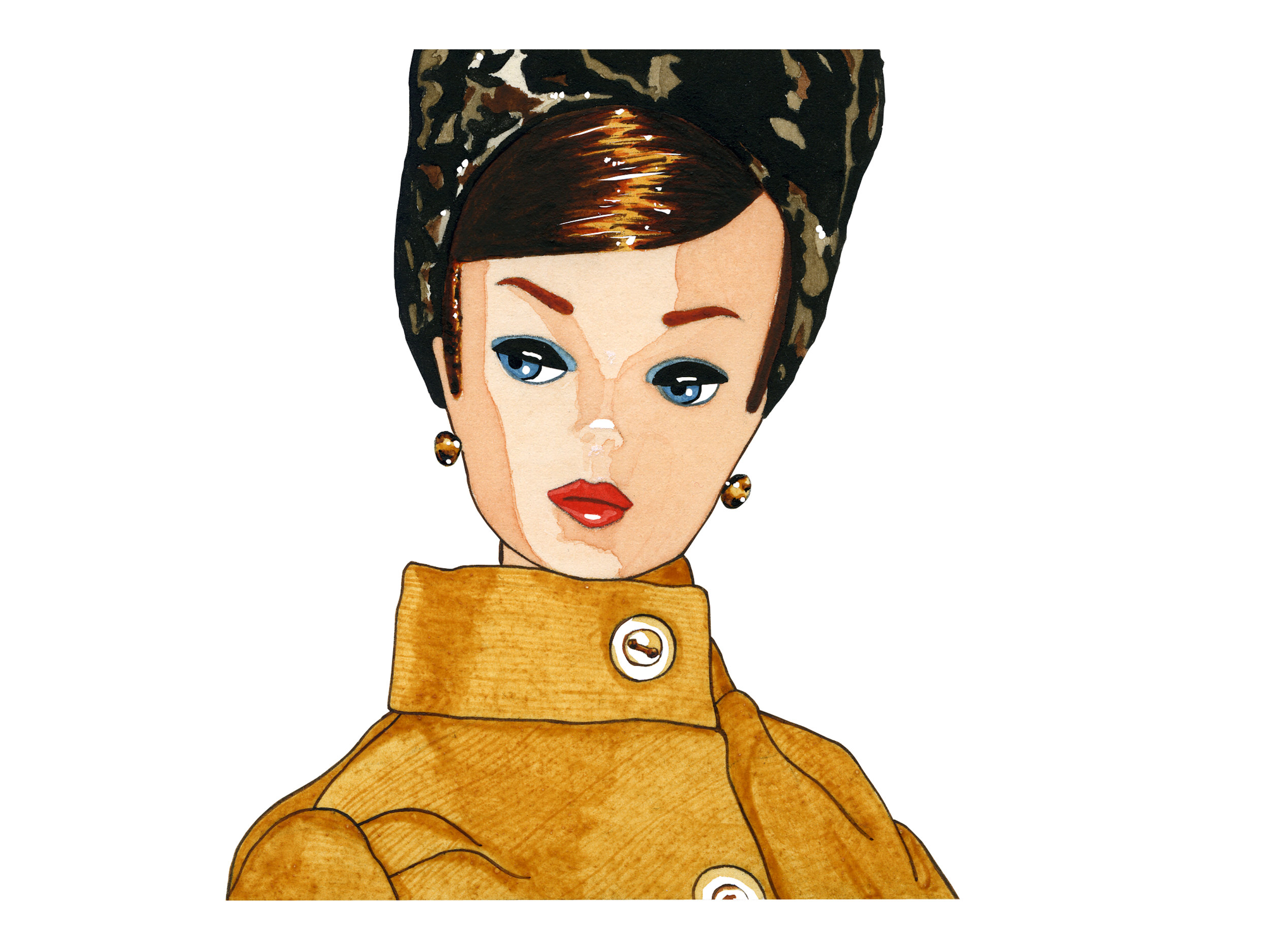 Mustard Topper | Vintage Barbie Collection