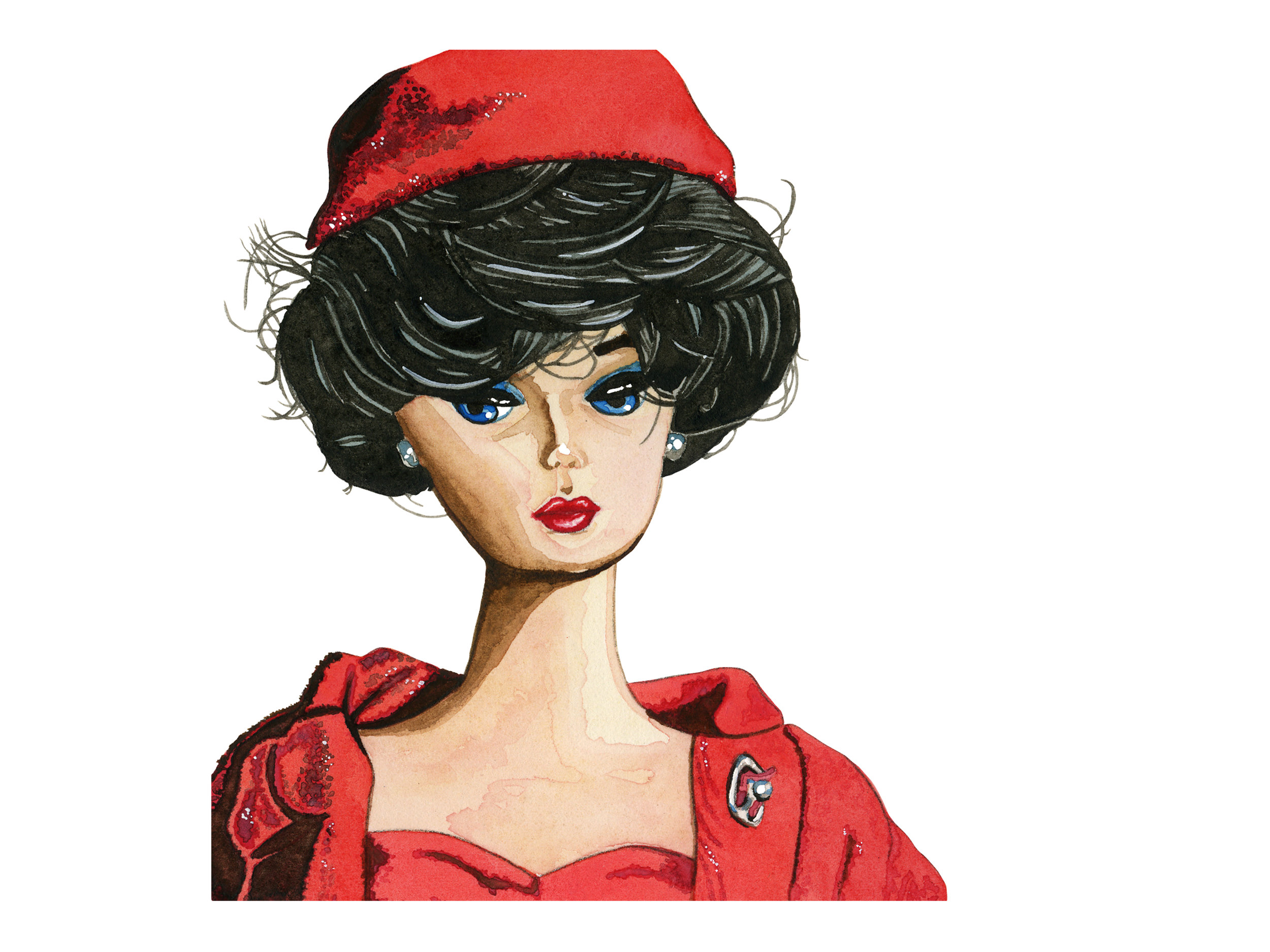 Red Hat | Vintage Barbie Collection
