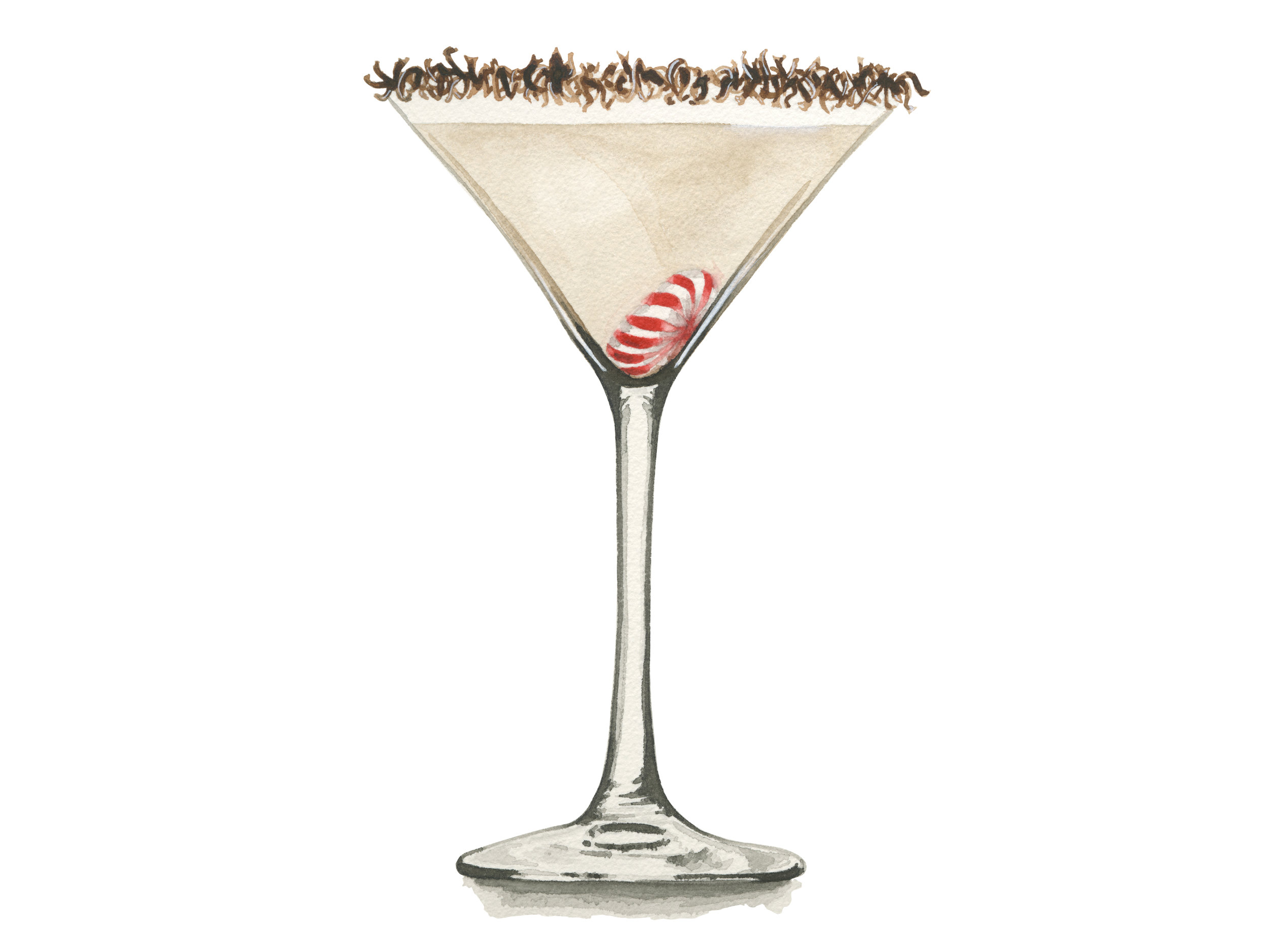 Chocolate Peppermint Martini | Bibo Barmaid