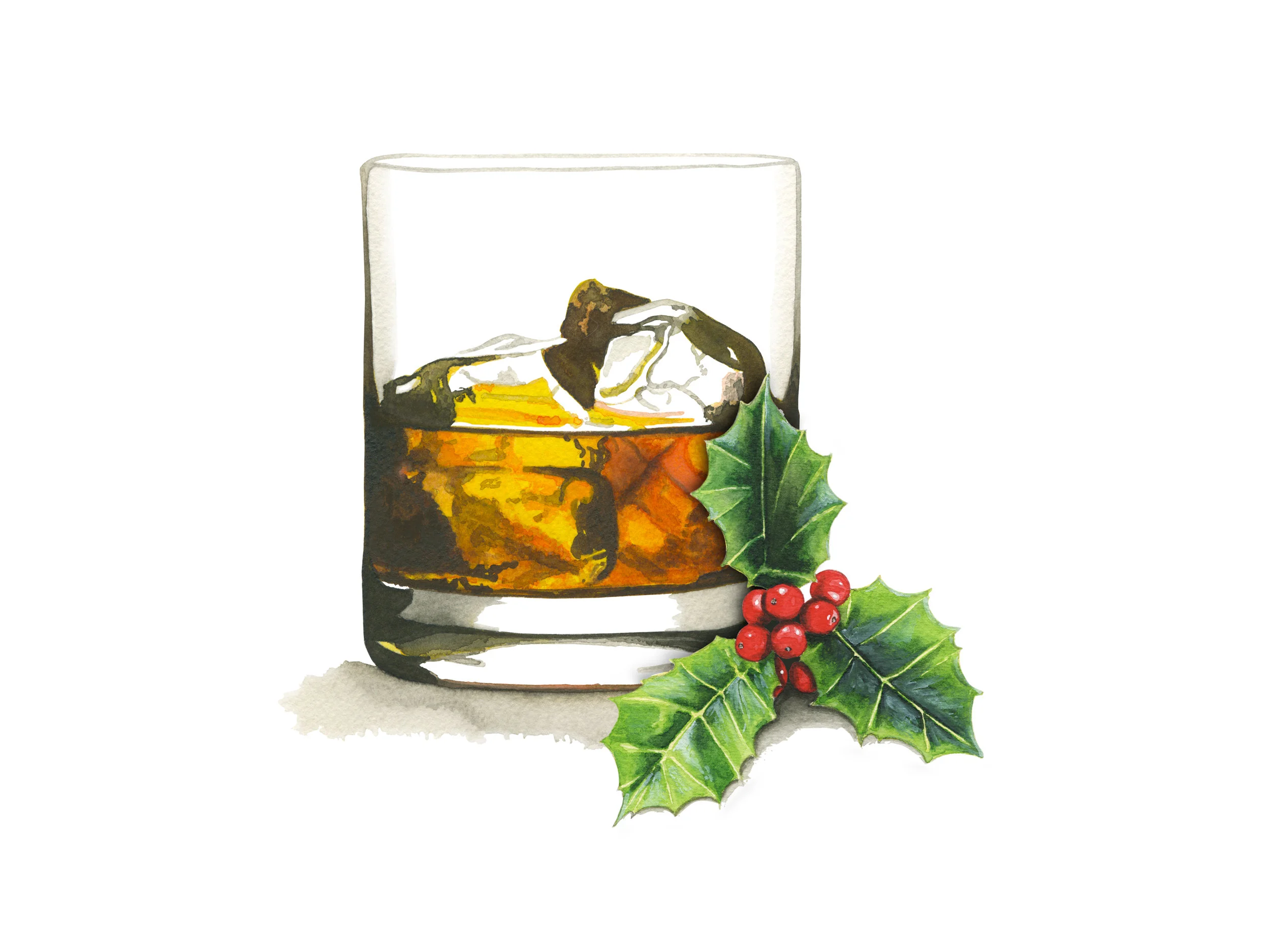Old Fashioned Christmas Cocktail