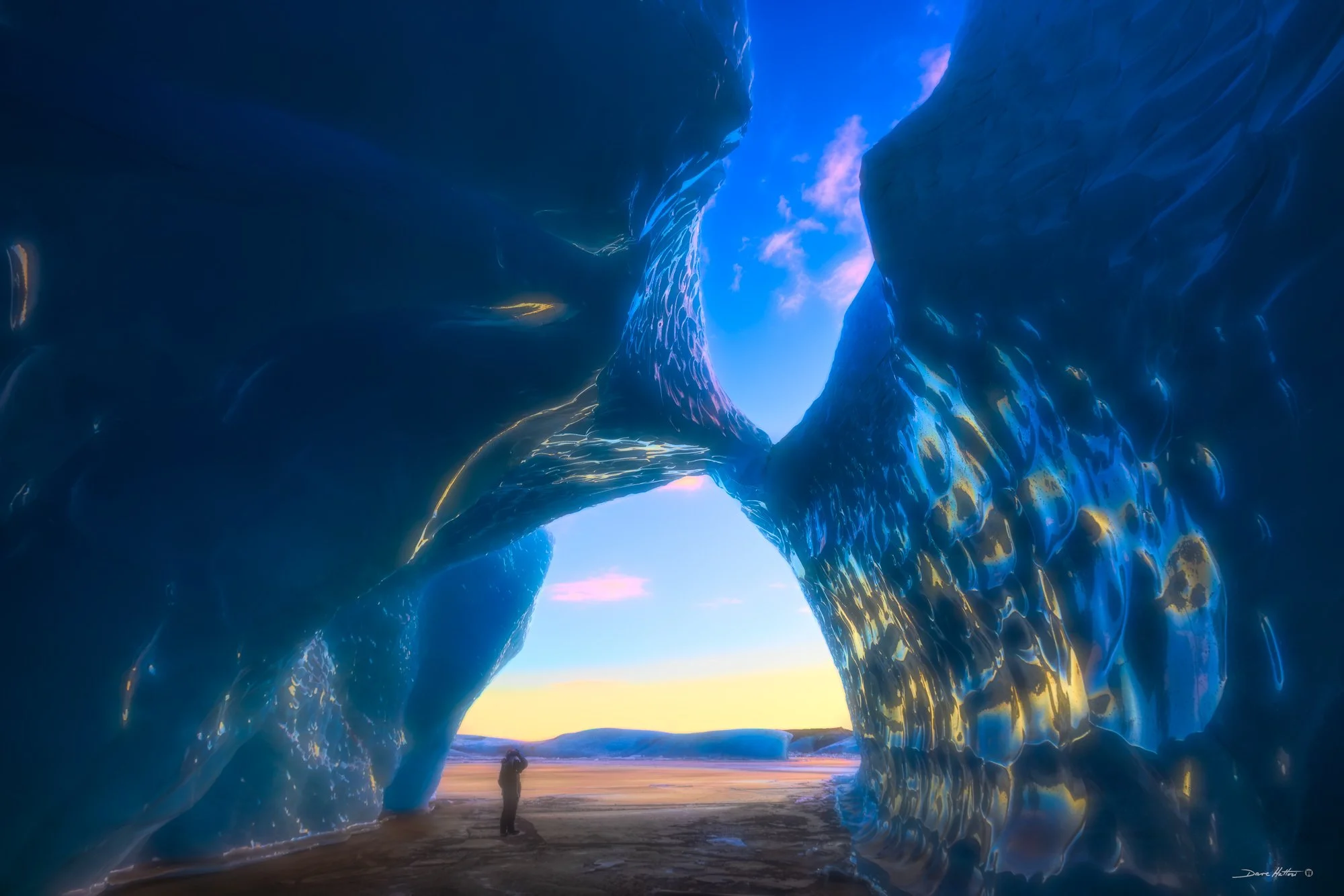 "Iceberg Ice Cave"
