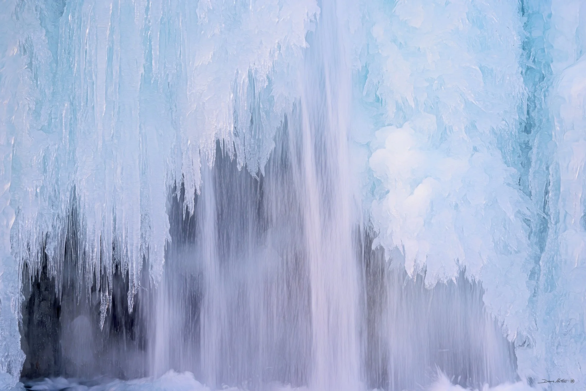 "Icy Waterfall"