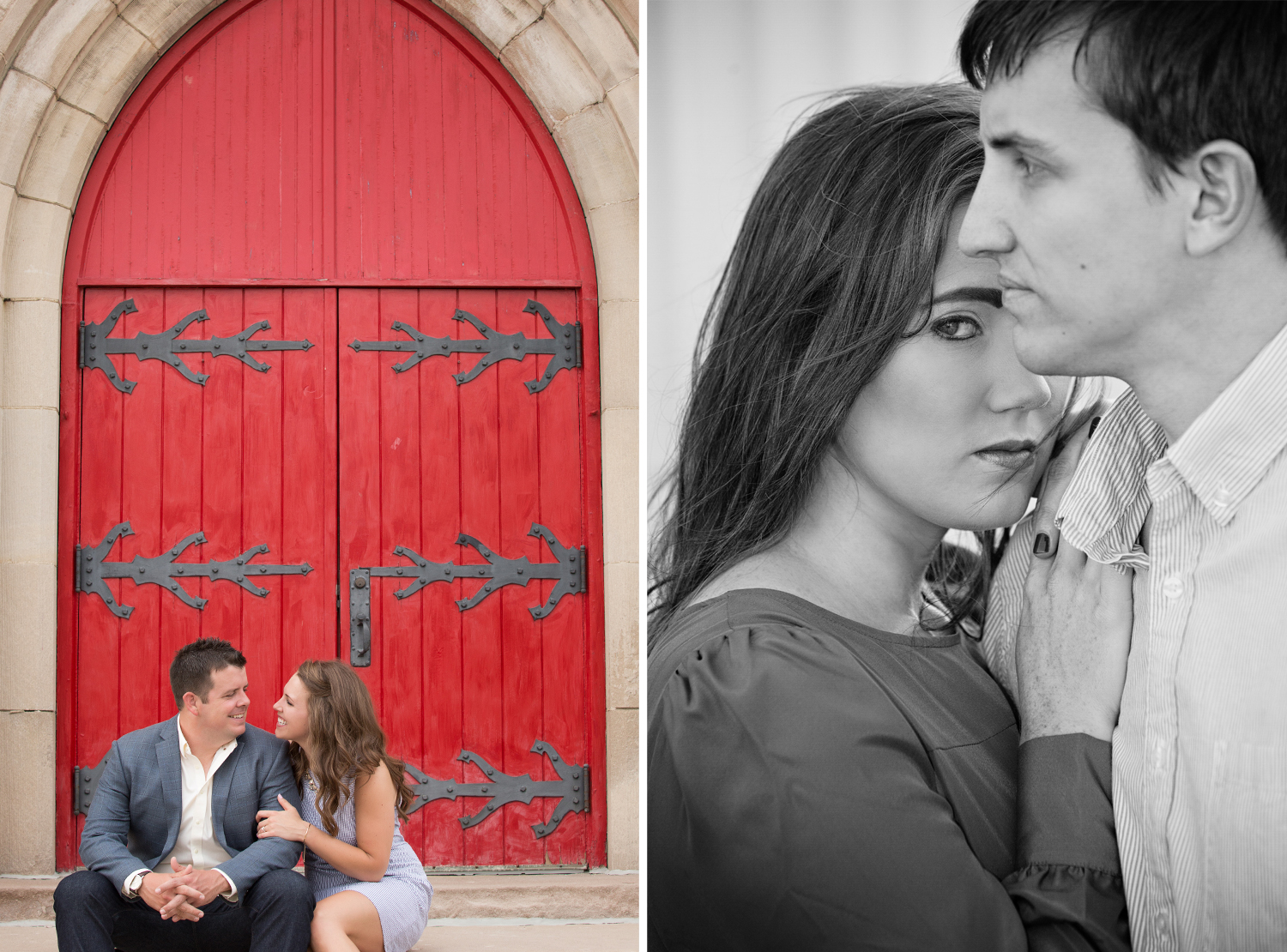  Piqua Ohio, Yorkshire Ohio, modern engagement photography, emotional photography, black and white photography 