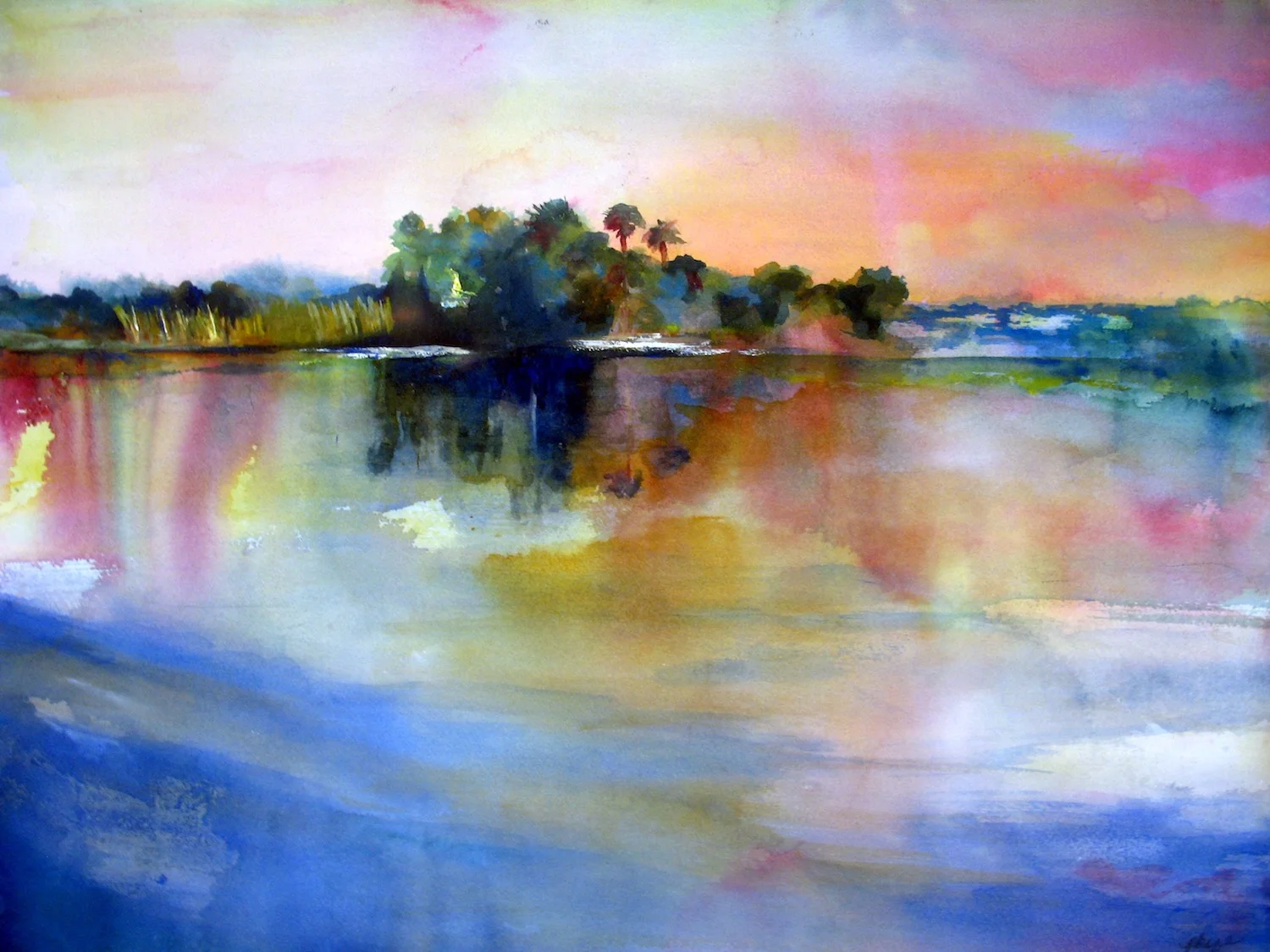 "Sunset On The St Johns River"