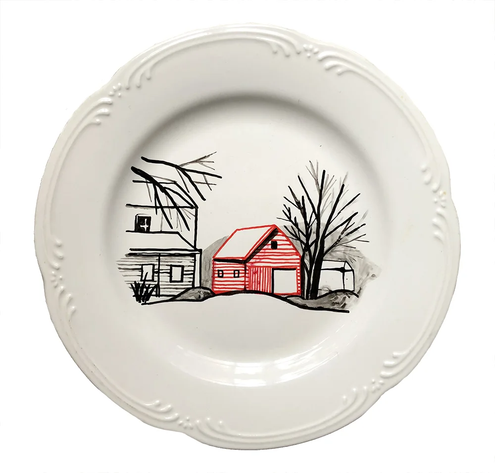 Painted Plate