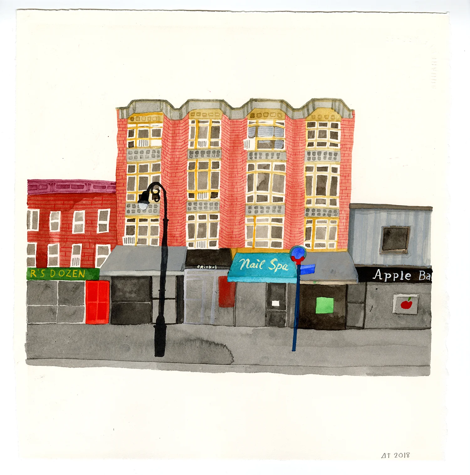 Sam's building in Greenpoint