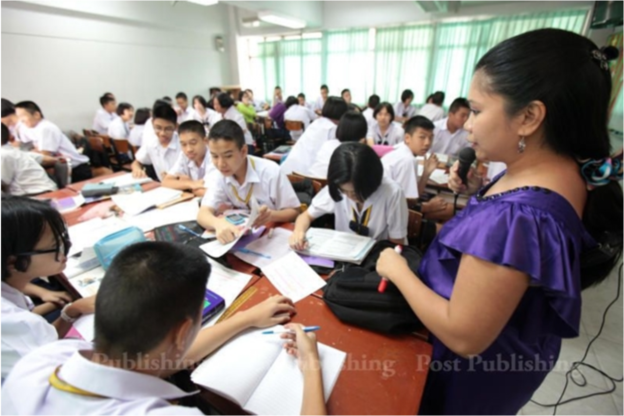 Classrooms are overcrowded having up to 50 students in each class