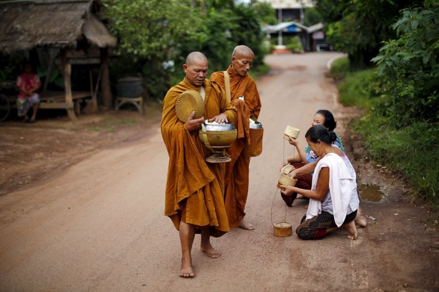 Thailand has the largest Buddhist population in the world