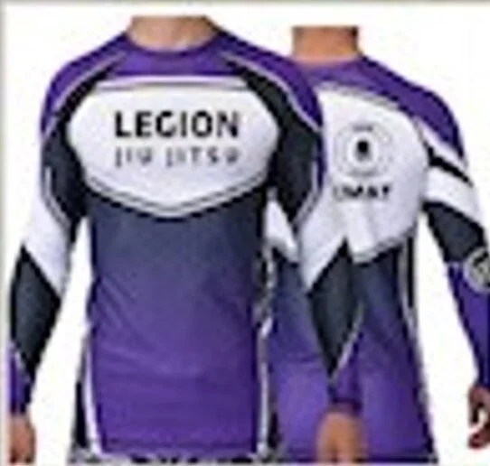 Legion JJ Ranked Rashguard - Purple