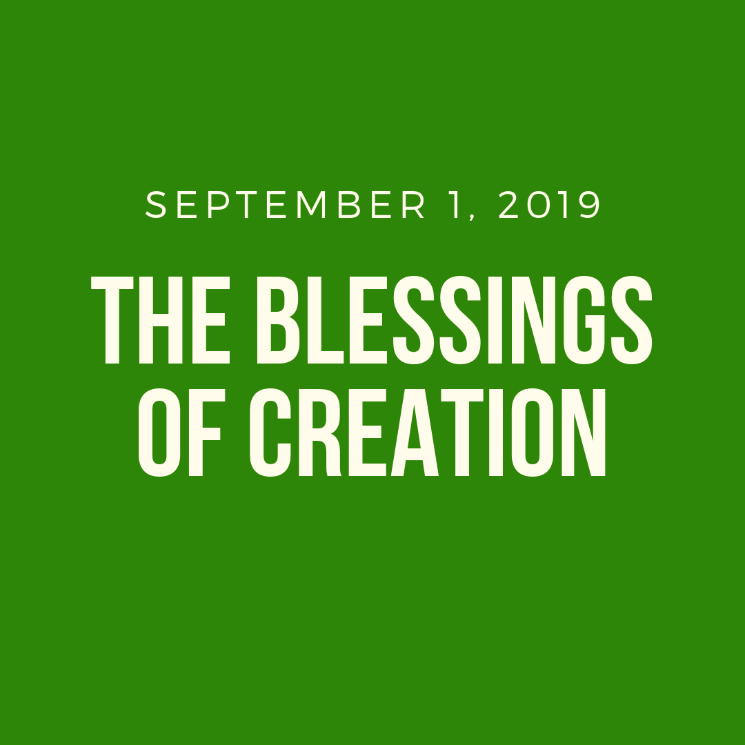 The Blessings of Creation