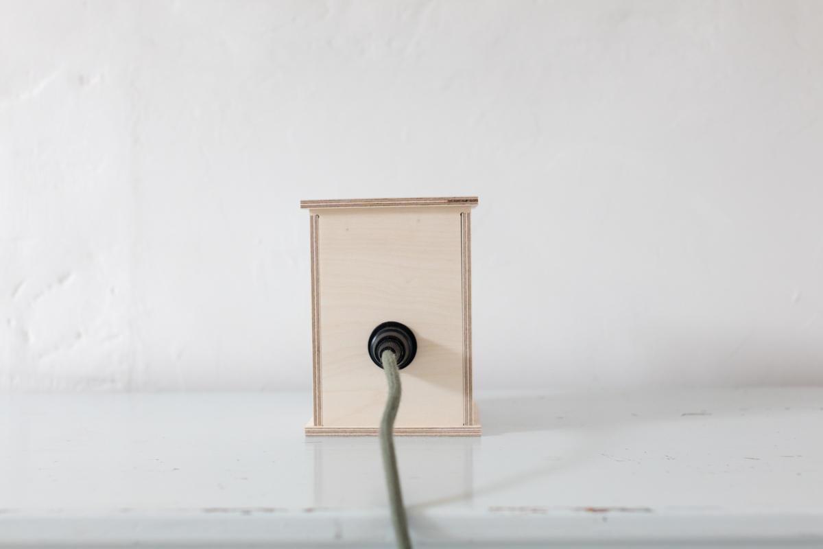 Bright Corner Wooden LED Woodland Light Back Off