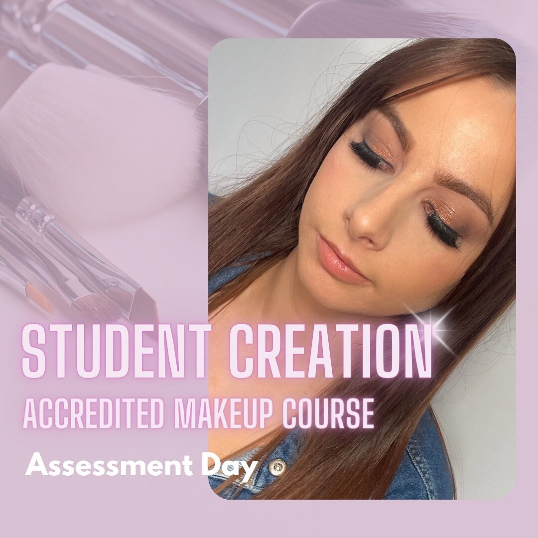✨ Student&rsquo;s Work ✨

Congratulations to Chloe who passed her accredited makeup course 💜🥂✨

She created wearable smokey eyes, flawless skin with a muted lip! Whilst I mentioned that darker colours would take a little more time to blend/must hav