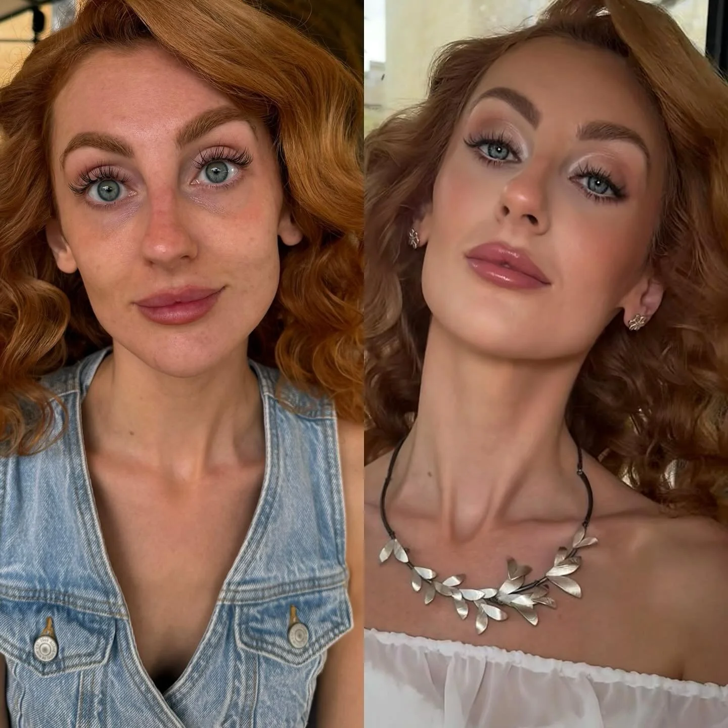 Before and After π§‘β¨
It’s been a while since I posted a makeup transformation… she’s beautiful without and with makeup! 
I loved creating this photo ready, peachy, soft glam on wonderful Zara π«ΆπΌ
#makeupartistberkshire #makeupa