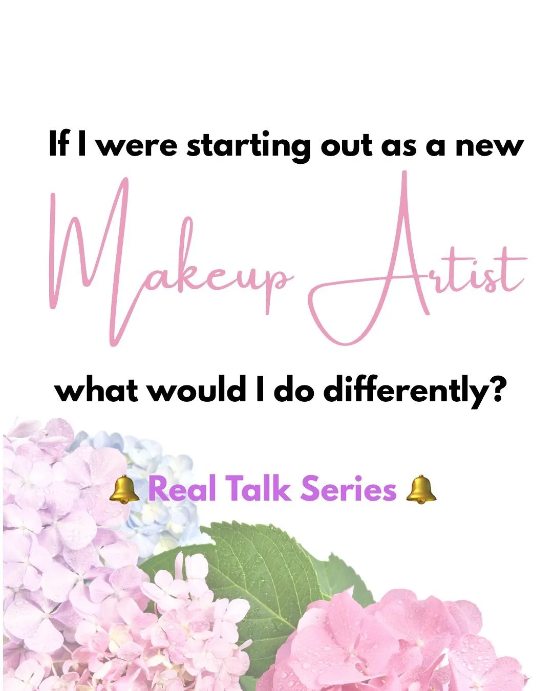 Is there even enough time in the day to talk about this subject? 🤣🩷

Remember &hellip;. many moons ago I WAS A BEGINNER MAKEUP ARTIST too. I want to share some of my experiences, my mistakes, my tears, my confidence knocks &hellip; I could be here 