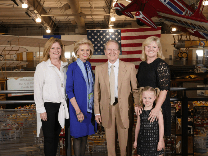 2017 Father of the Year Pierce Allman and Family