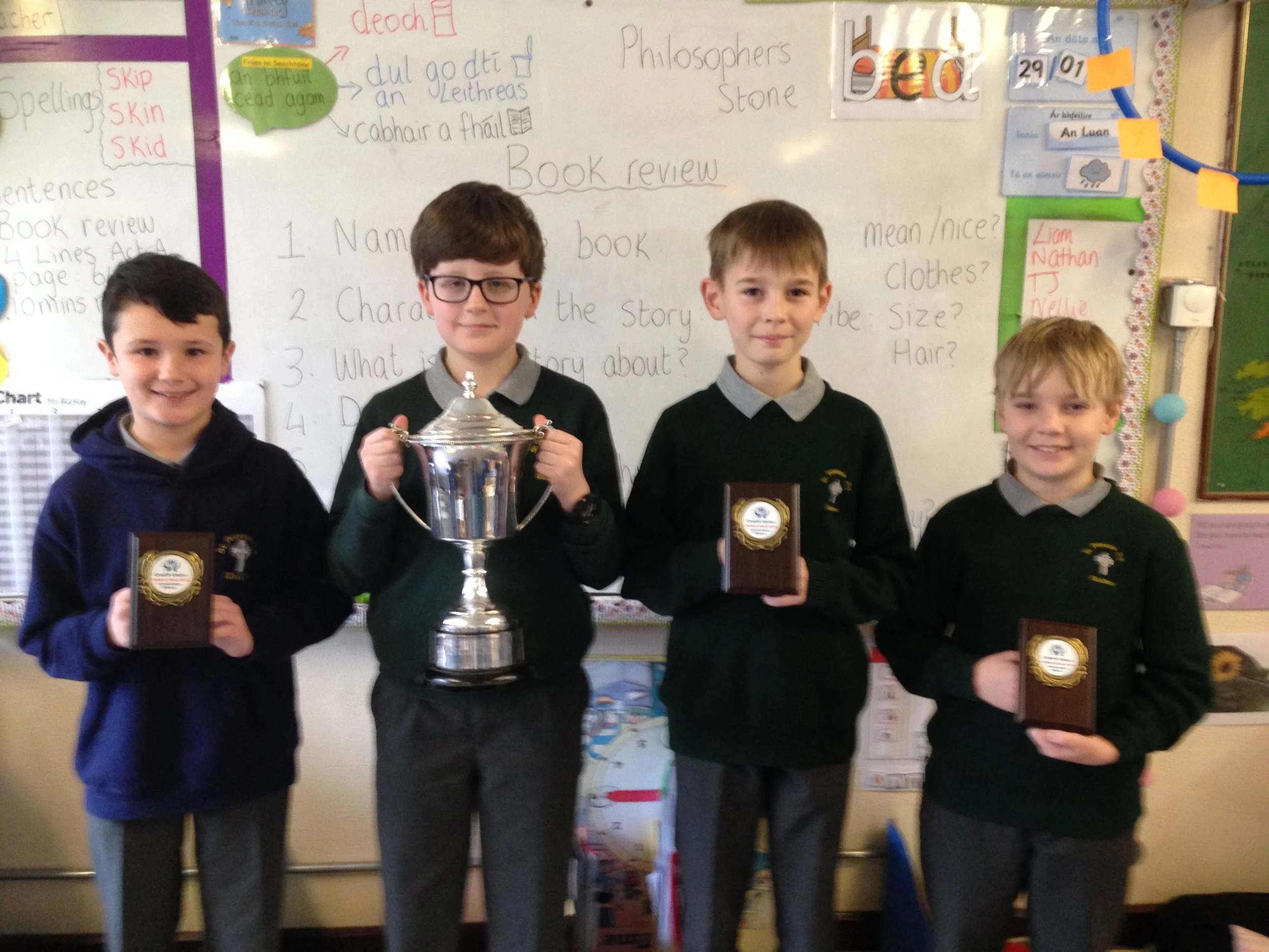 Credit union school quiz winners